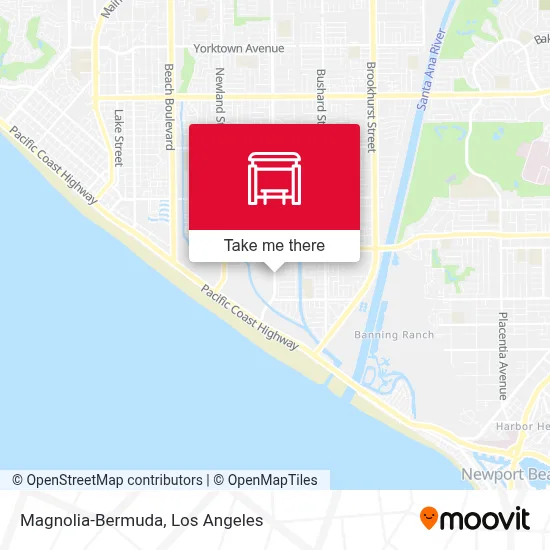 Magnolia-Bermuda map