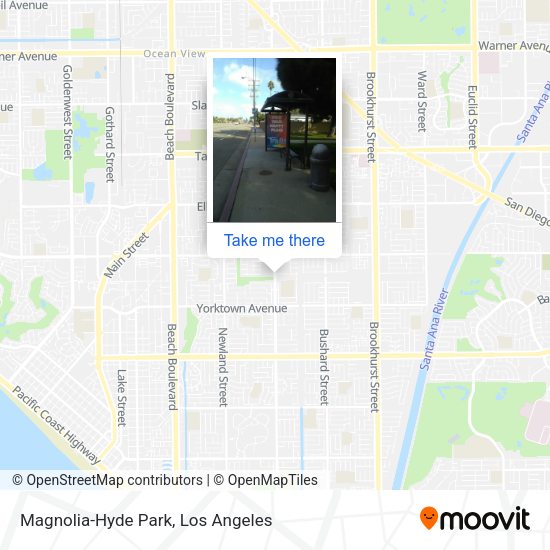 Magnolia-Hyde Park map