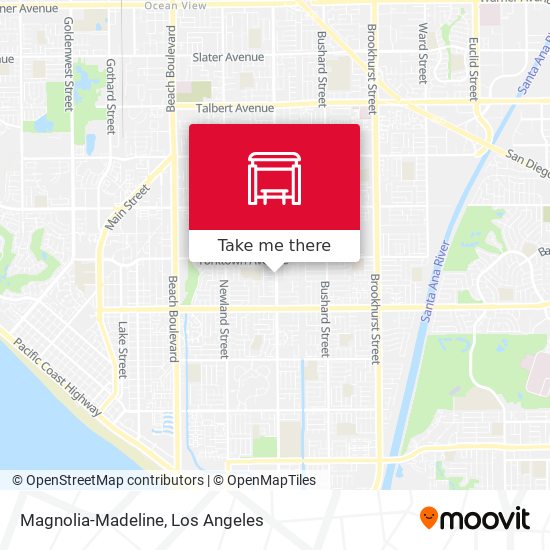 Magnolia-Madeline map