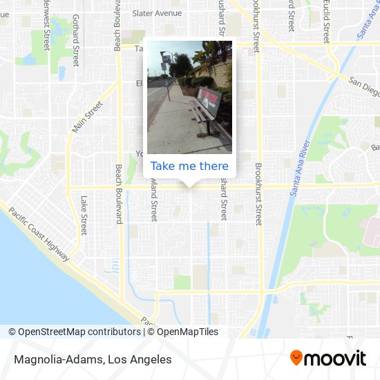 Mapa de Magnolia-Adams