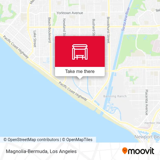 Magnolia-Bermuda map