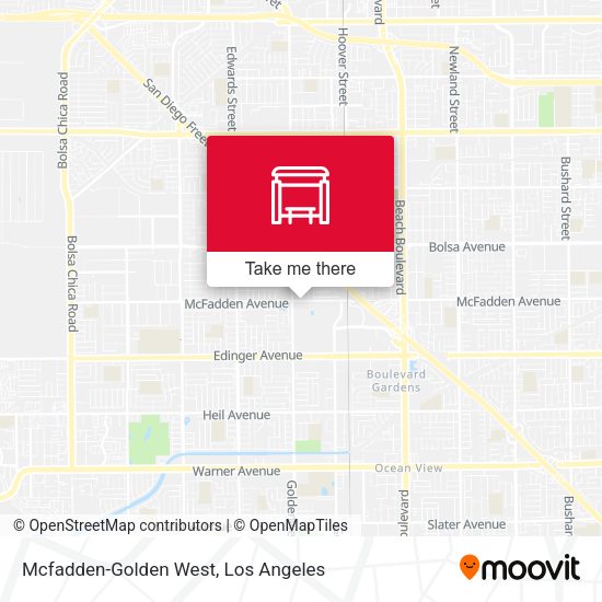 Mapa de Mcfadden-Golden West