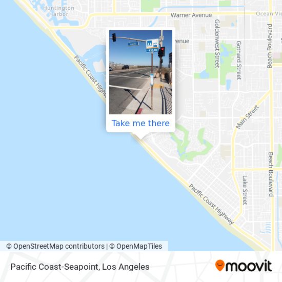Mapa de Pacific Coast-Seapoint