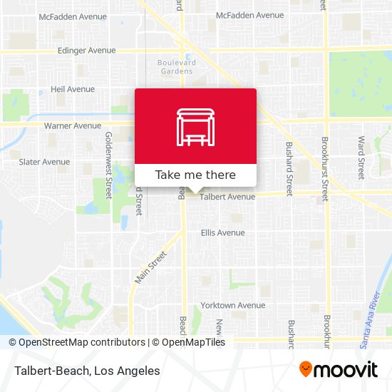 Mapa de Talbert-Beach
