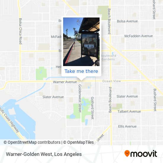 Mapa de Warner-Golden West