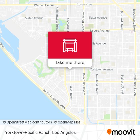 Mapa de Yorktown-Pacific Ranch