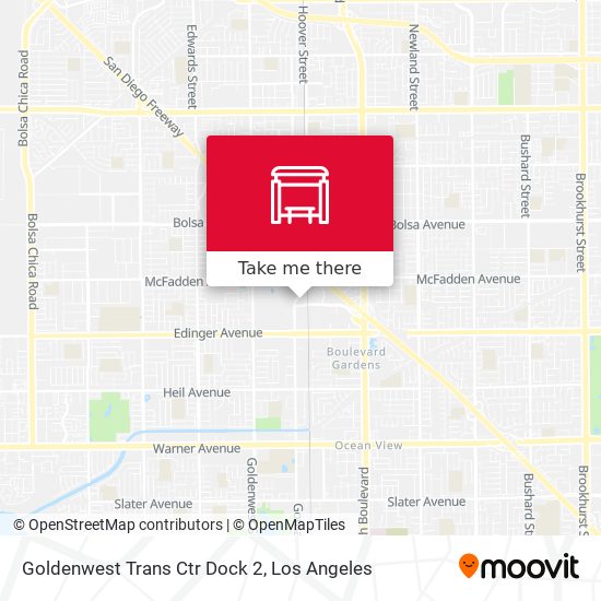 Goldenwest Trans Ctr Dock 2 map