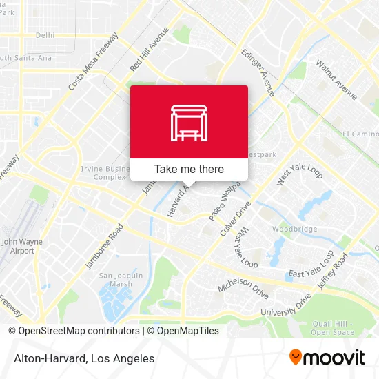 Alton-Harvard map