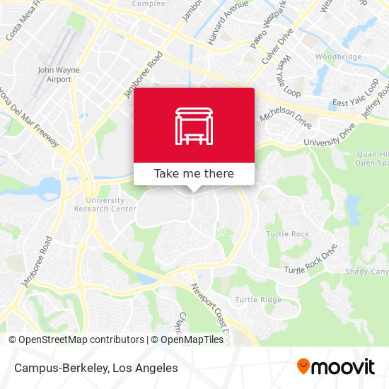 Campus-Berkeley map