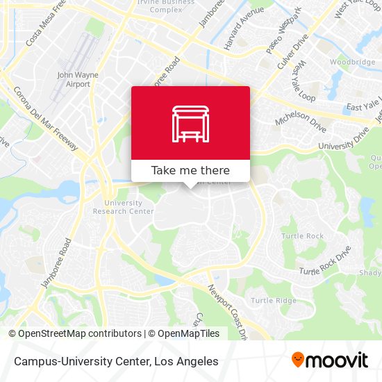 Campus-University Center map