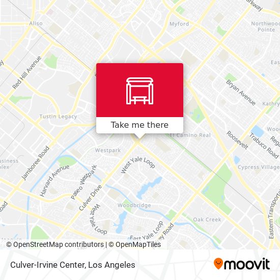 Culver-Irvine Center map