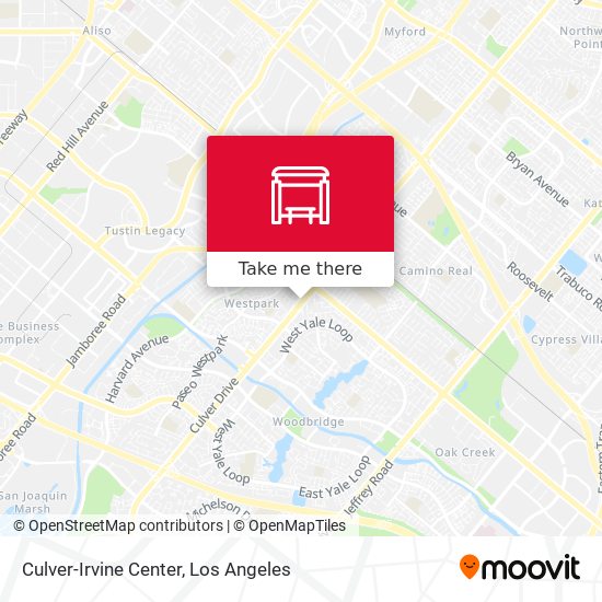 Mapa de Culver-Irvine Center