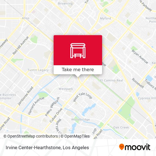 Irvine Center-Hearthstone map