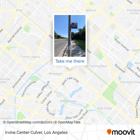 Irvine Center-Culver map