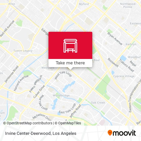 Mapa de Irvine Center-Deerwood