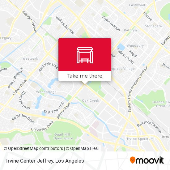 Irvine Center-Jeffrey map