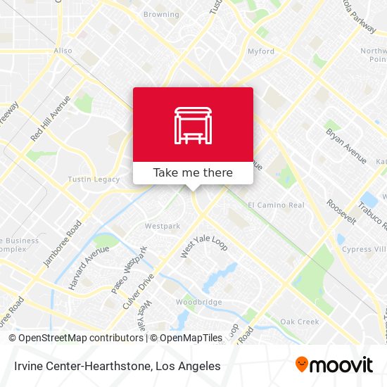 Mapa de Irvine Center-Hearthstone