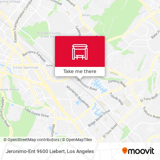 Jeronimo-Ent 9600 Liebert map