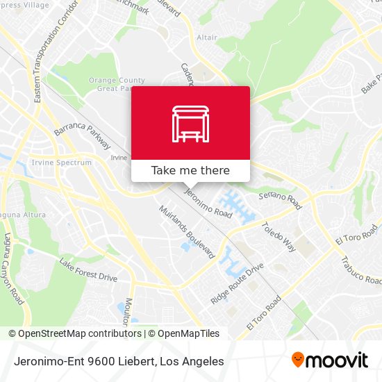 Mapa de Jeronimo-Ent 9600 Liebert