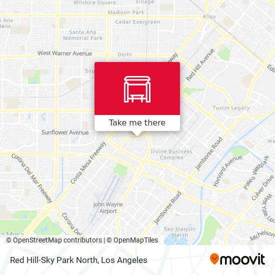 Red Hill-Sky Park North map