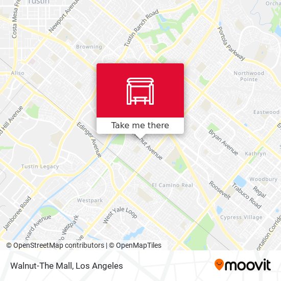 Mapa de Walnut-The Mall