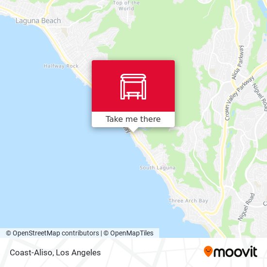 Mapa de Coast-Aliso