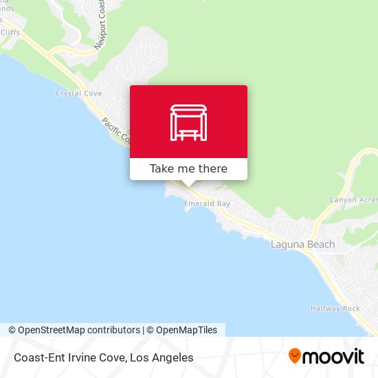 Coast-Ent Irvine Cove map