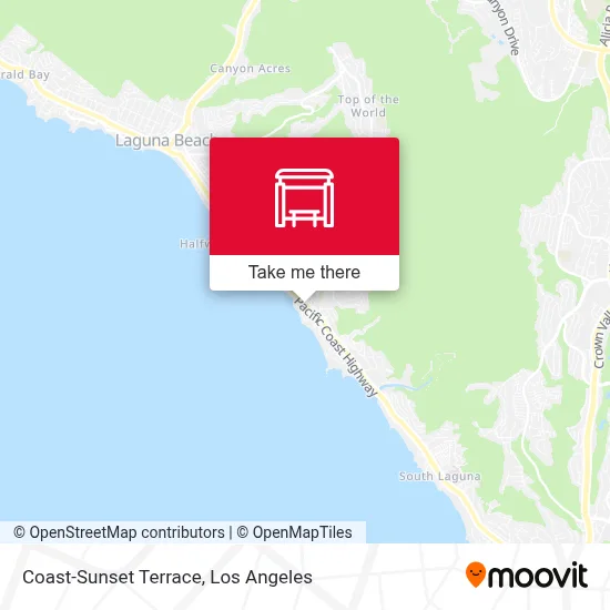 Coast-Sunset Terrace map