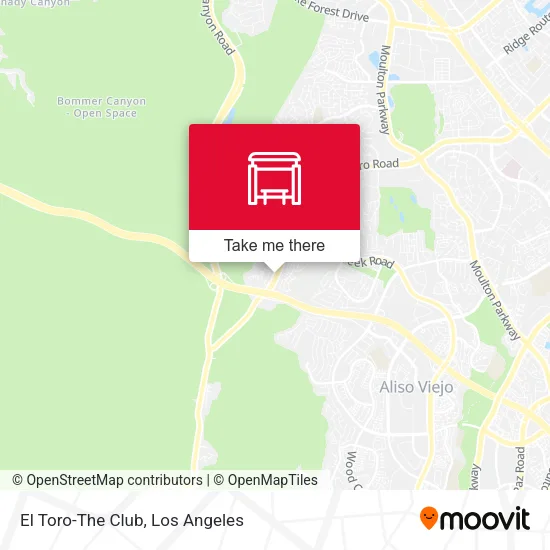 El Toro-The Club map