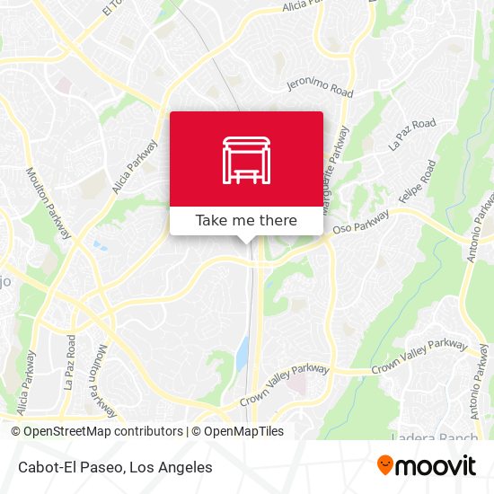 Mapa de Cabot-El Paseo