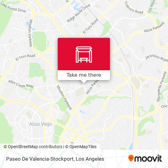 Mapa de Paseo De Valencia-Stockport
