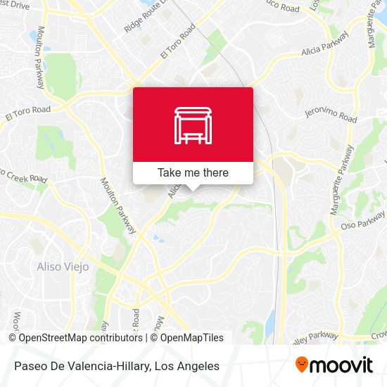 Mapa de Paseo De Valencia-Hillary