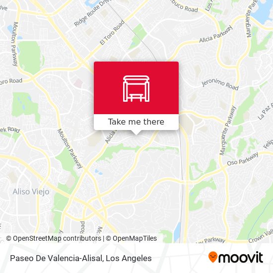 Paseo De Valencia-Alisal map