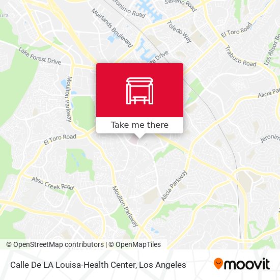 Calle De LA Louisa-Health Center map