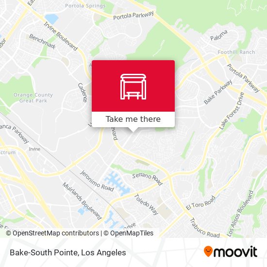 Mapa de Bake-South Pointe