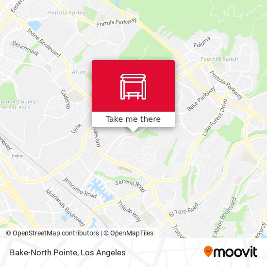 Bake-North Pointe map