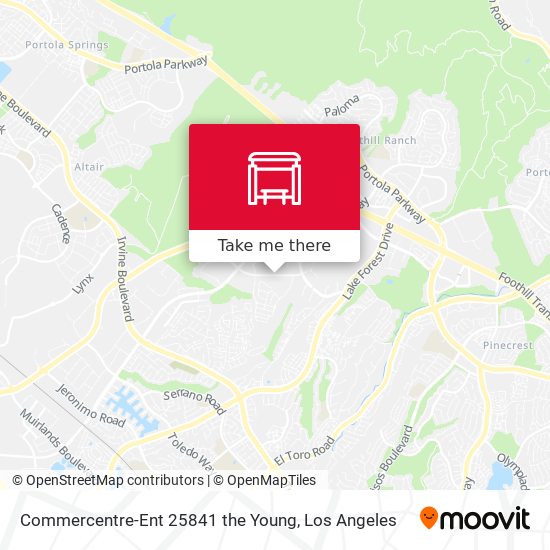 Mapa de Commercentre-Ent 25841 the Young