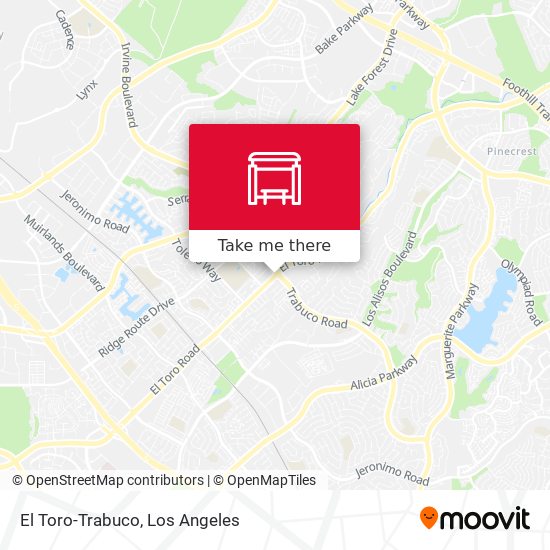 Mapa de El Toro-Trabuco