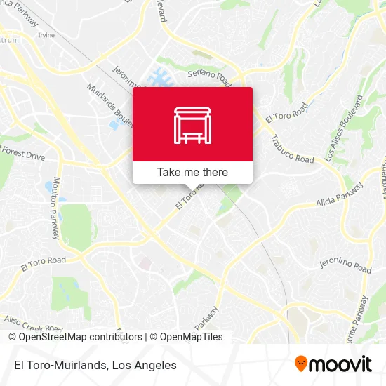 El Toro-Muirlands map