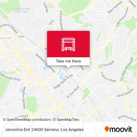 Mapa de Jeronimo-Ent 24600 Serrano