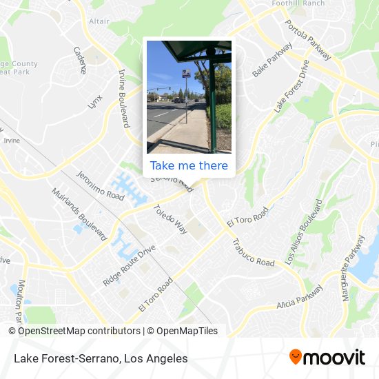 Mapa de Lake Forest-Serrano
