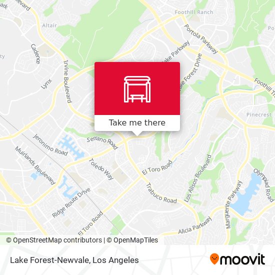 Mapa de Lake Forest-Newvale