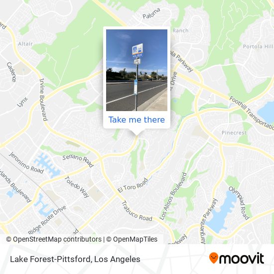 Mapa de Lake Forest-Pittsford