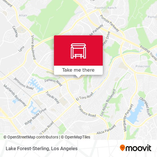 Mapa de Lake Forest-Sterling