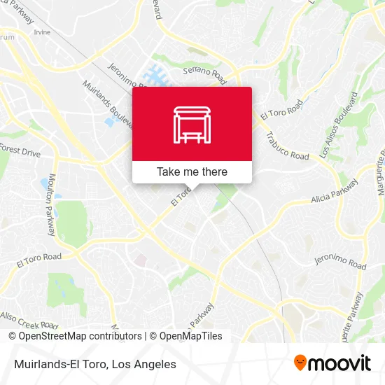 Muirlands-El Toro map