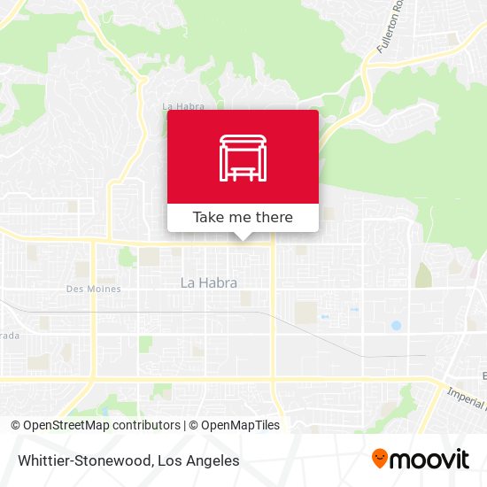Mapa de Whittier-Stonewood