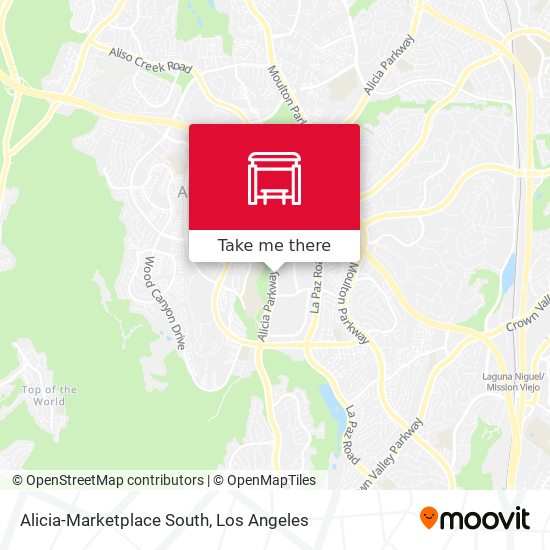 Alicia-Marketplace South map