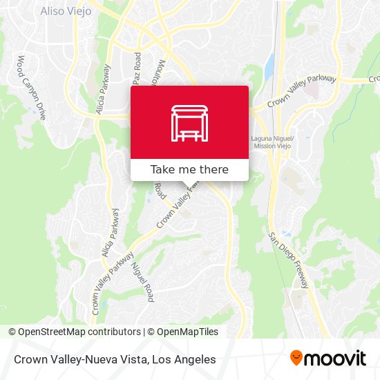 Crown Valley-Nueva Vista map
