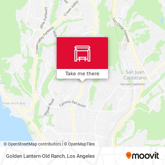 Mapa de Golden Lantern-Old Ranch