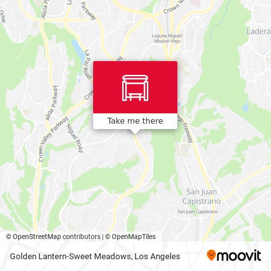 Golden Lantern-Sweet Meadows map